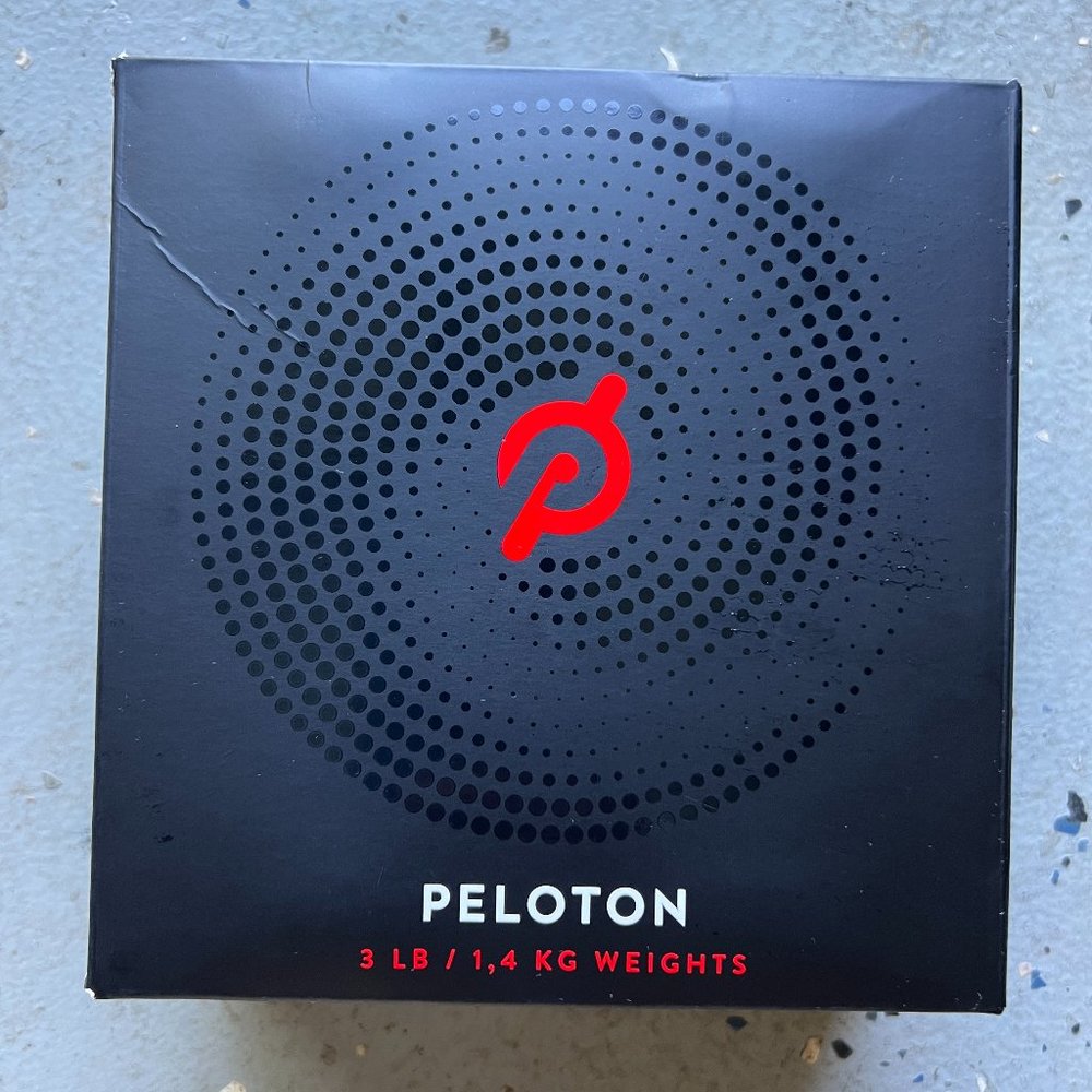 Brand New Peloton set of 3 LB weights